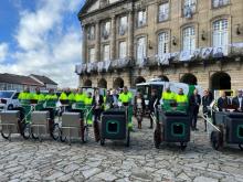 O Alcalde e a Concelleira de Medio Ambiente durante a presentación